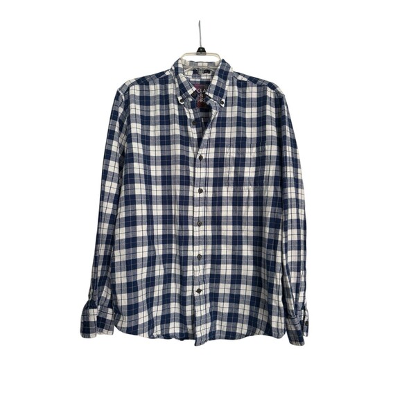 Reclaim & Rethread Upcycled Legacy Flannel Shirt Chicago Cubs Blue Size S/M - Picture 2 of 9